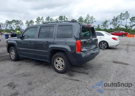 2017 Jeep Patriot Sport Fwd z USA, uszkodzony, nr VIN 1C4NJPBA4HD131700